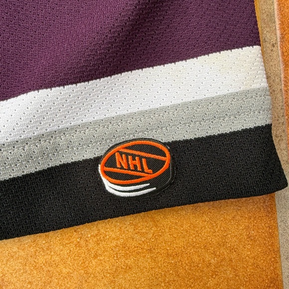 Vintage Rare Black Koho Anaheim Mighty Ducks Jersey Men's Size M Medium hockey - Picture 8 of 9